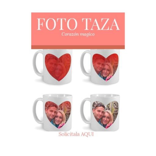 Taza con Corazón Mágico