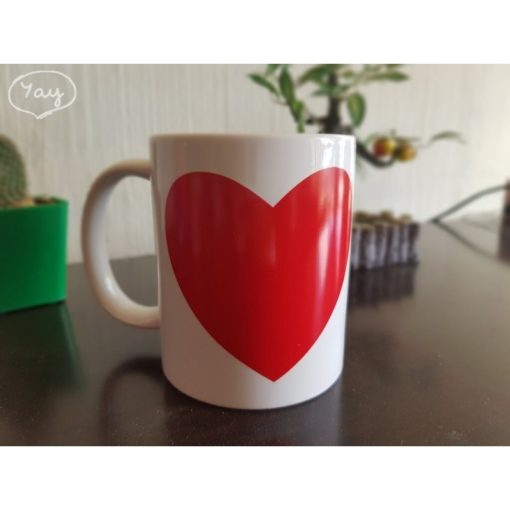 Taza con Corazón Mágico