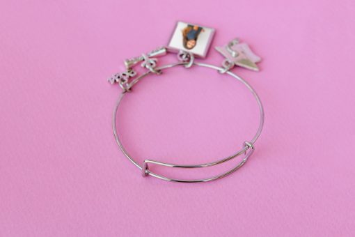 Pulsera de graduacion con foto