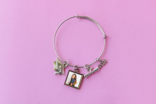 Pulsera de graduacion con foto