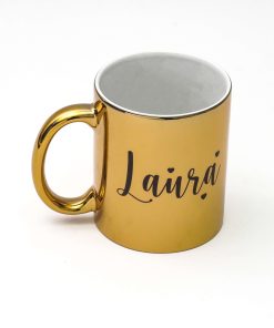 Taza dorada