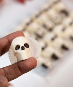 calavera de chocolate